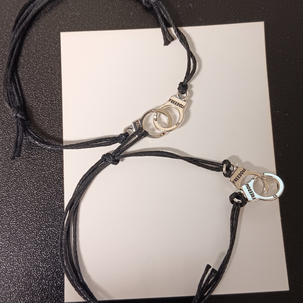 Handcuff String Bracelets (NEW) - Picture 3 of 3